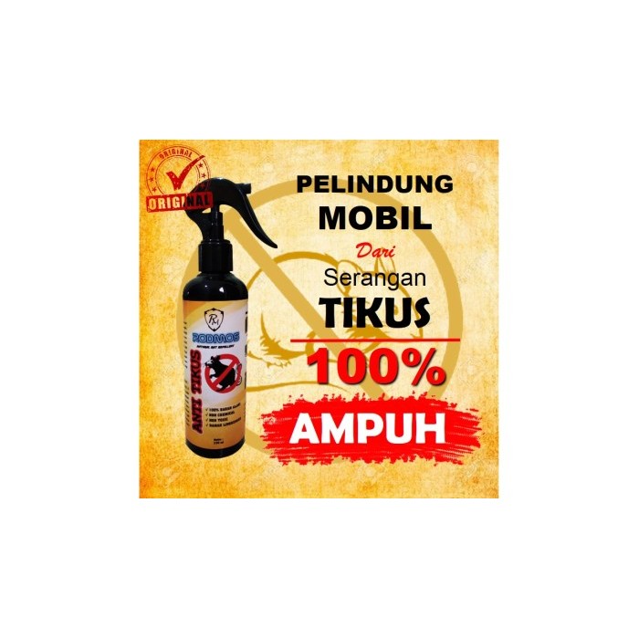 RODMOS Spray Pengusir Tikus Di Mobil, Alat Pengusir Tikus Mesin Mobil