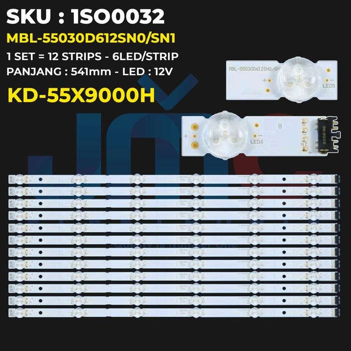 CT99 Backlight TV for 55 Inch KD-55X9000H MBL-55030D612SN0/SN1
