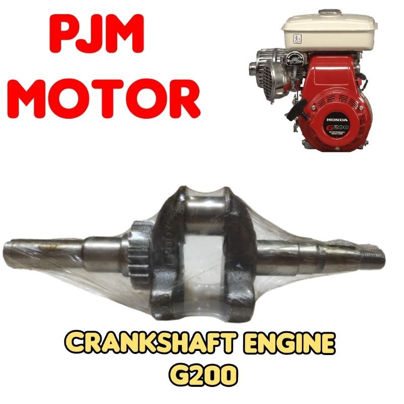 

G200 Crankshaft kruk as kro as bandul mesin pengerak honda G 200 amplas