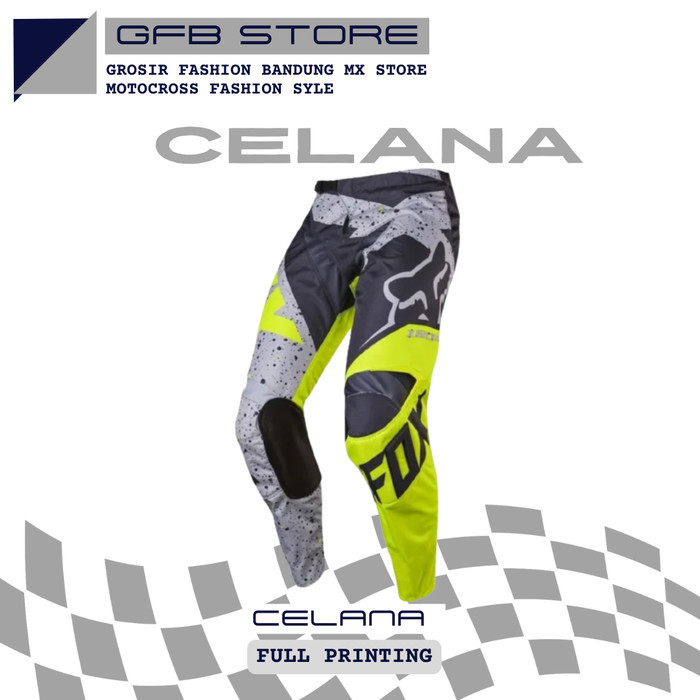 SIERTAA celana cross celana trail pants celana motor cross - fox.180Stabilo, 30