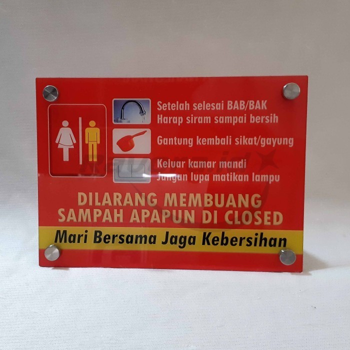 

Akrilik kerapian toilet