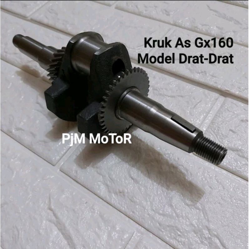 

Gx160 Crankshaft Model Drat Drat Crank shaft as kruk as Kro as Mesin Pompa Air alkon 2 inci 3 inci Gx 160 5.5Hp amplas