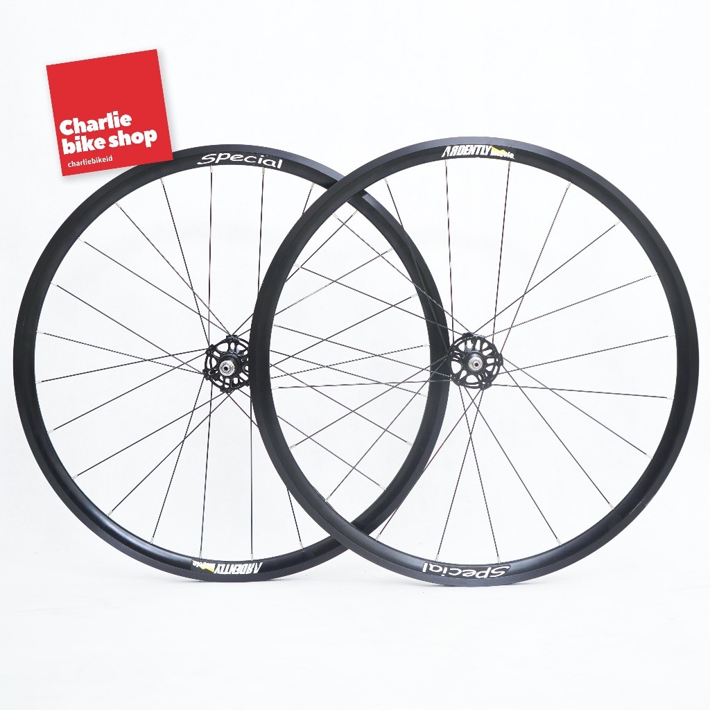 Wheelset Fixed Gear Ardently Special Alloy 700C 20/24 Hole - Wheelset Fixie