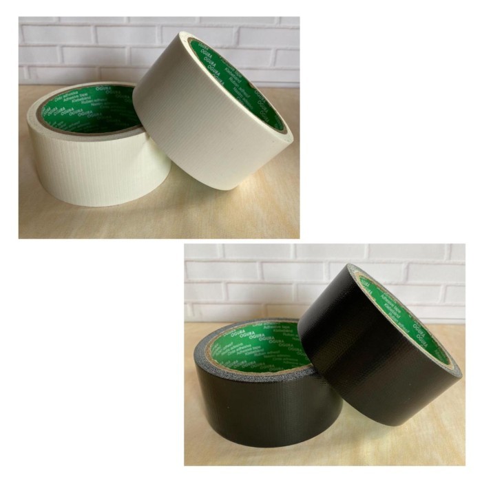 

Promo Lakban Kain / Cloth Tape Warna Murah 2 Inch - Hitam terlaris