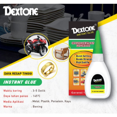 LEM G KOREA DEXTONE INSTAN LEM DEWA SUPER TETES BOTOL & TUBE
