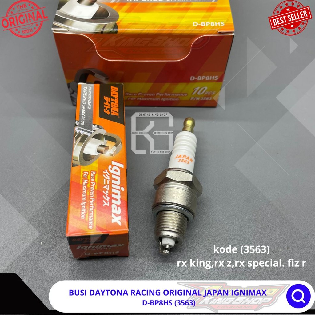 BUSI DAYTONA RACING ORIGINAL JAPAN IGNIMAX D-BP8HS (3563) RX KING FIZR RX SPESIAL