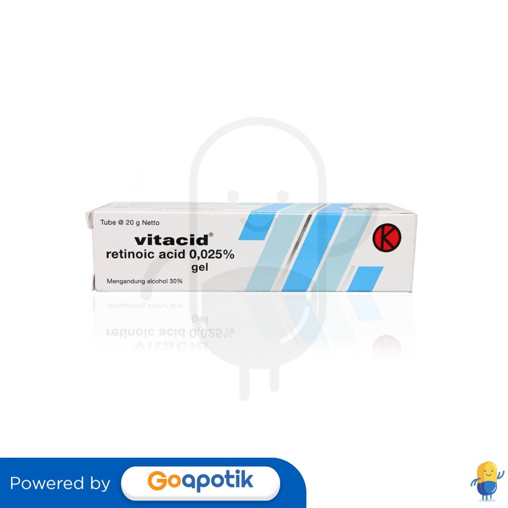 Vitacid 0,025 % Gel 20 Gram