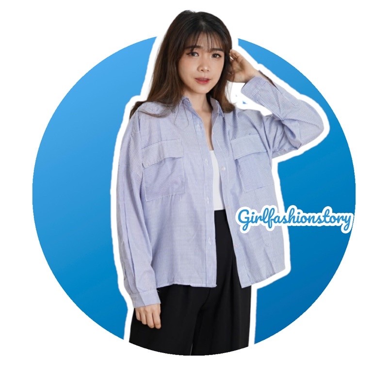 YDO MD KEMEJA POCKET OVERSIZE SALUR