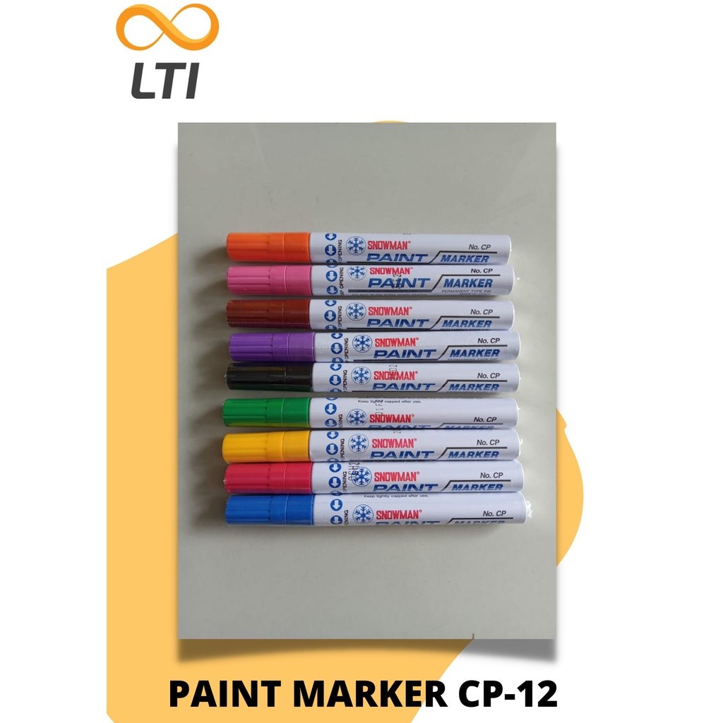 

Spidol Snowman Paint Marker Medium Tip MURAH / PCS - HEMAT