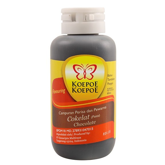 

Koepoe Koepoe Pewarna Makanan Cokelat 60 ml
