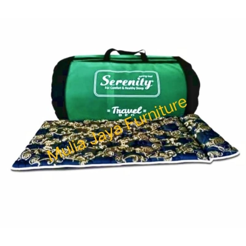 (KHUSUS INSTAN) Travel Bed, Kasur Lipat, Kasur Lantai, Kasur Santai "Serenity" By Elite. KASUR PREMI