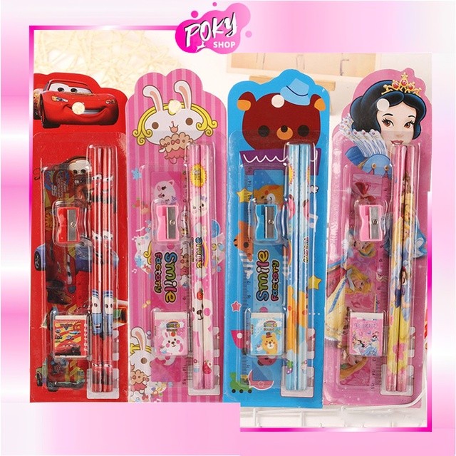 

Diskon POKY - S5686 Stationary Set 5 in 1 Karakter S5686 / Mini Stationary / Set Alat Tulis Pensil / Alat Tulis Sekolah / Paket Alat Tulis