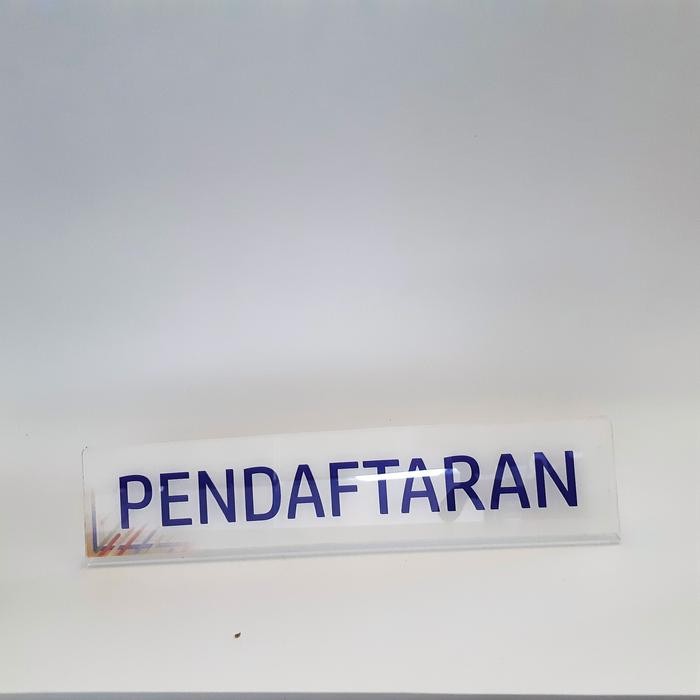 

Akrilik Pendaftaran versi Eco