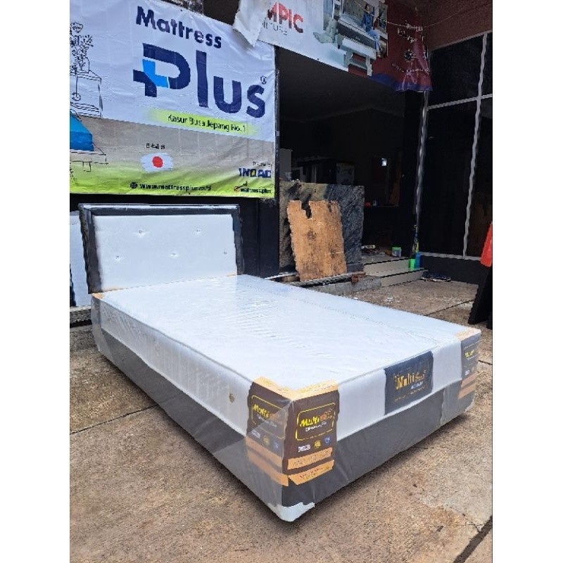 Spring bed Full Set 160x200 / Springbed Divan No 2 160x200 / Kasur Murah Cirebon Kuningan Majalengka