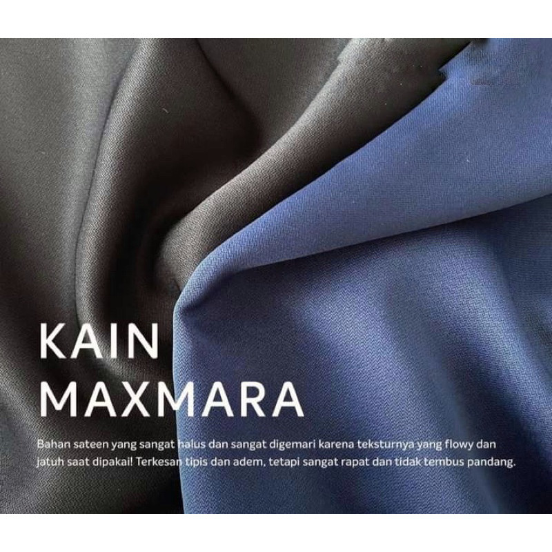 Kain Polosan Arahan Lapisan Tile / Brokat Kain Maxmara Silk | Kain Bridesmaid Recomend