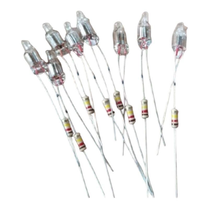 LAMPU SETRIKA + RESISTOR UNIVERSAL