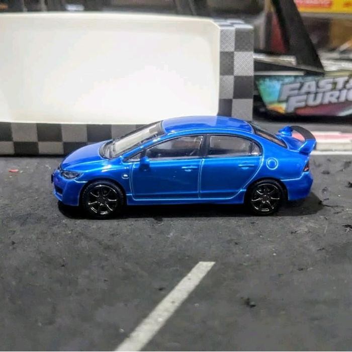 HJ99 Diecast DCT Diecast Team Honda Civic Type R FD2 2007 Blue