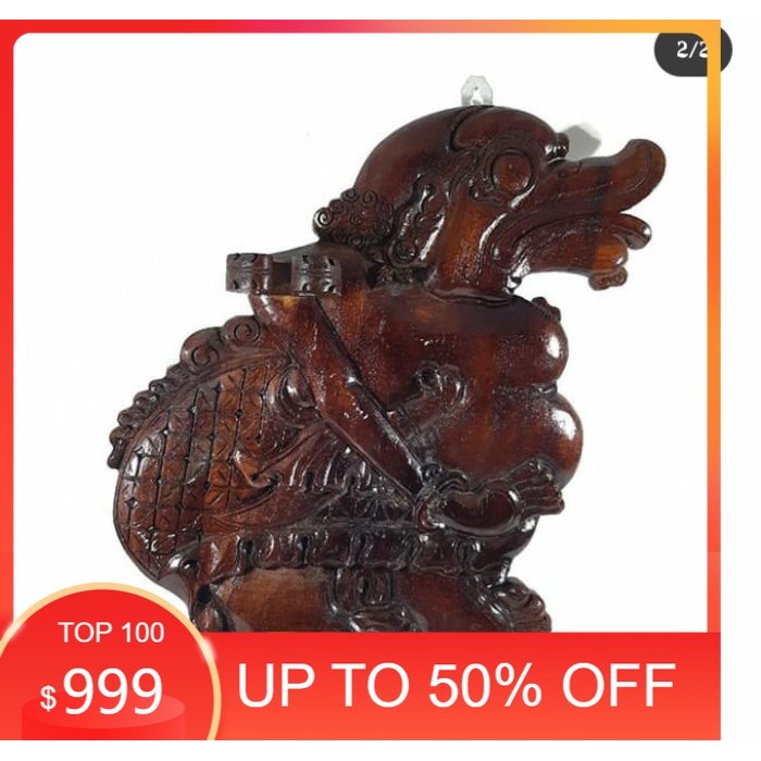 Blawong keris bahan jati ukiran togog finishing BM02790 KRS2