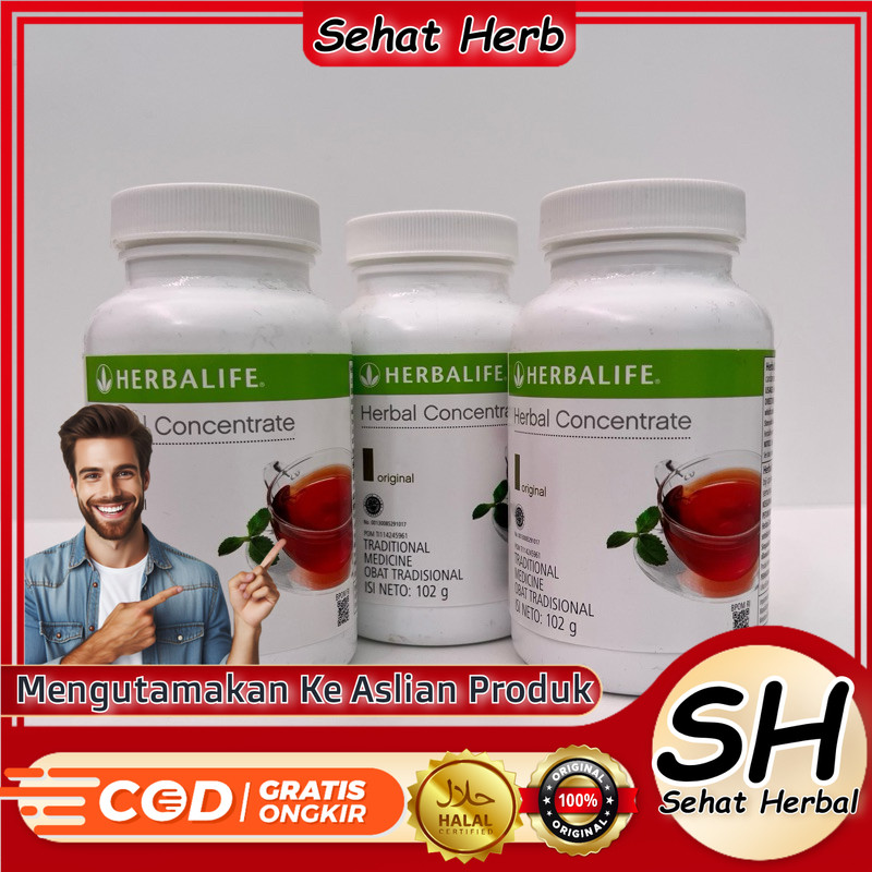Herbalife Teh Herbal Concentrate Thermojentic Pembakar Lemak thermo tea  - herbal concentrate - poto