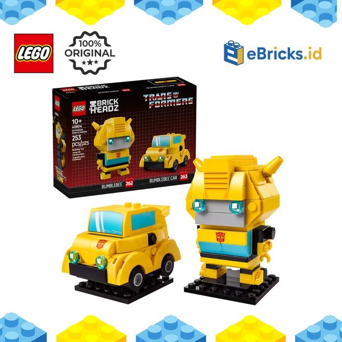 Lego Brickheadz 40804 Bumblebee Robot & Vehicle