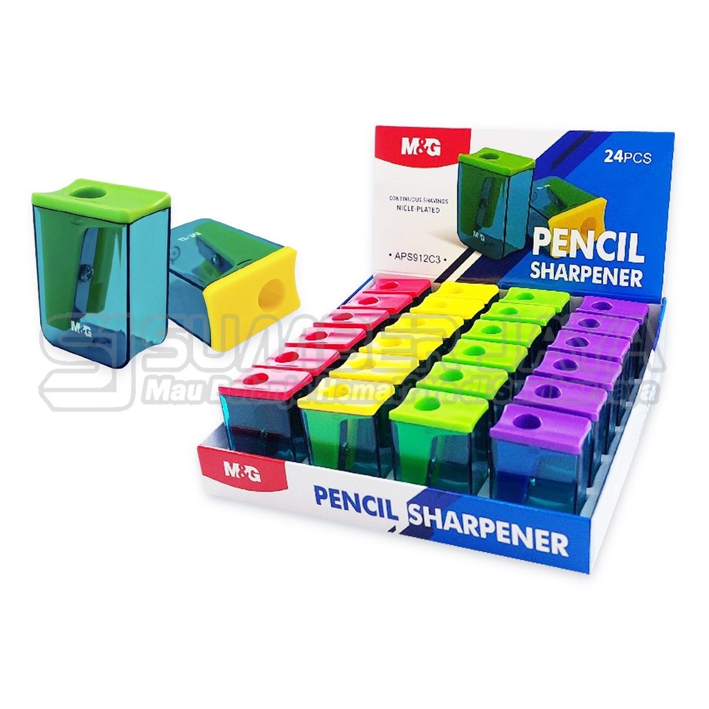 

Pencil Sharpener Bentuk Tabung Rautan Serutan Pensil M&G APS912C3 M&G APS912C4 QPS912D9