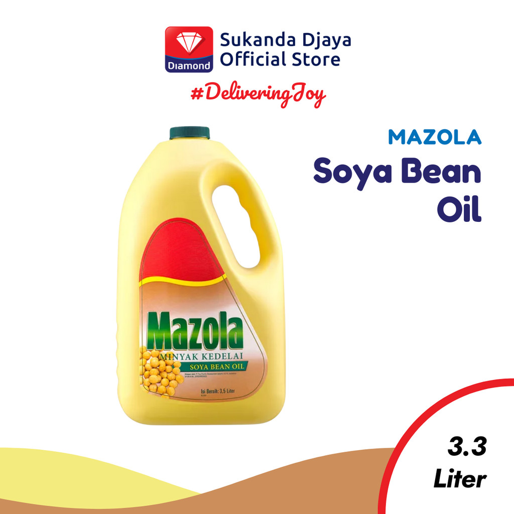 

Mazola Soya Bean Oil Minyak Kedelai 3.3 Liter