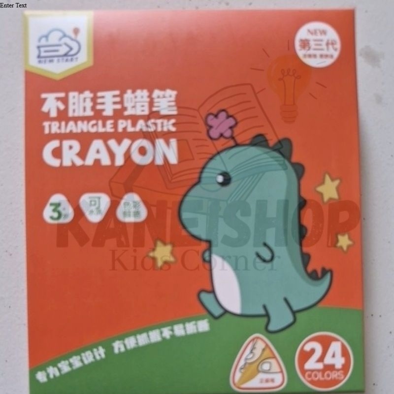 

New Start Crayon Triangle Plastic isi 24