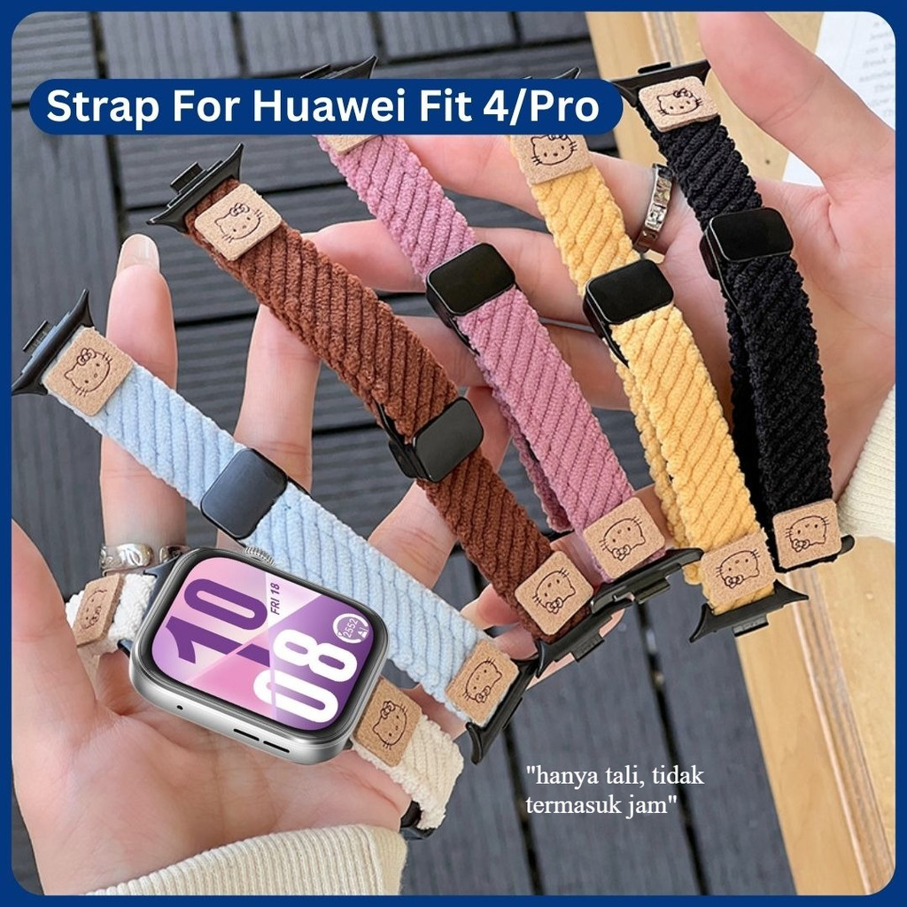 Corduroy Strap for Huawei Watch Fit 4 Huawei Watch Fit 4 Pro