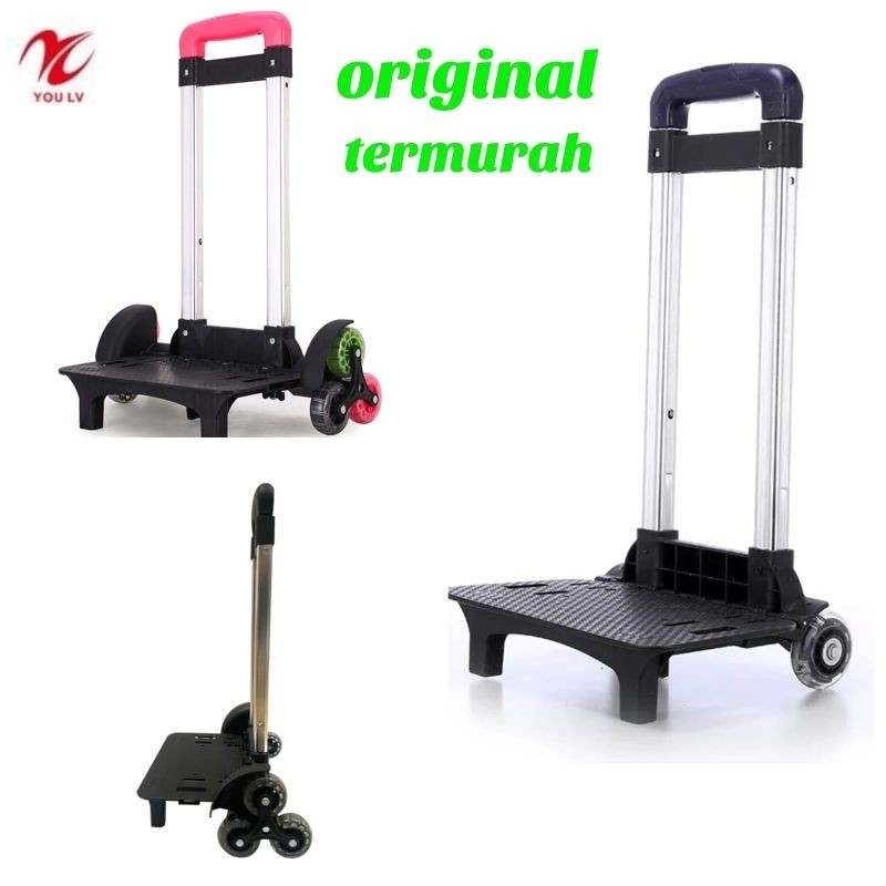 trolley tas sekolah anak original import