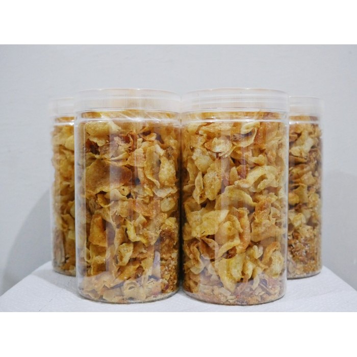 

LL Keripik Kentang Ebi Bawang Goreng SUPER RASA Homemade Halal - 280 gram