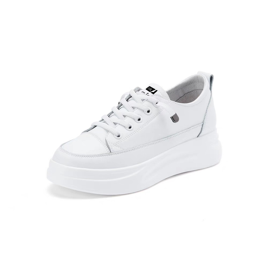 Original Lvr Soodam Sepatu Sneakers Polos Wanita Kekinian Free Box Lv0081