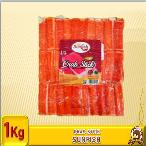 

Sunfish Crab Stick 1Kg Frozen Food Olahan Ikan selain Cedea