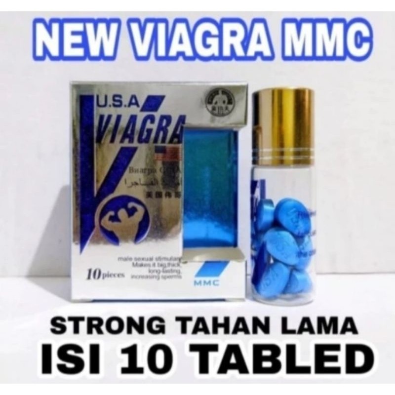 VIAGRA MMC BLUE ORIGINAL USA OBAT  PRIA BIKIN KERAS & TAHAN LAMA (PRODUK ORIGINAL)
