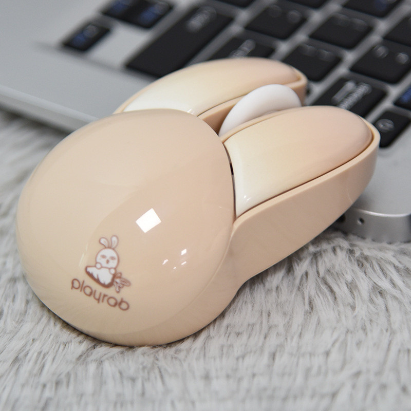 

Cartoon Wireless Mouse 2.4G USB Computer Mouse Cute Rabbit Candy Color Wireless Mouse for Ofiice Home Gift Girls