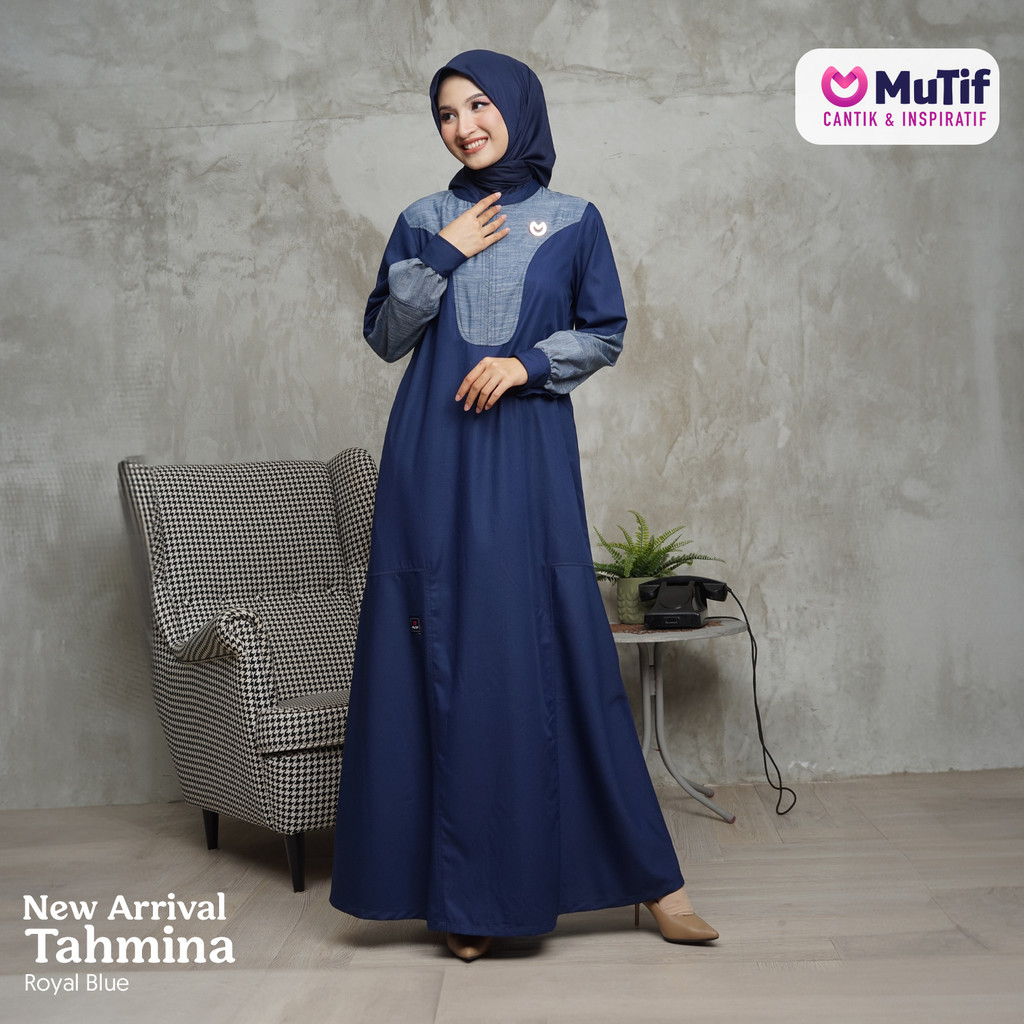 Gamis Mutif Tahmina Dress Muslimah Wanita Dewasa by Mutif | Gamis Mutif Terbaru 2025 |