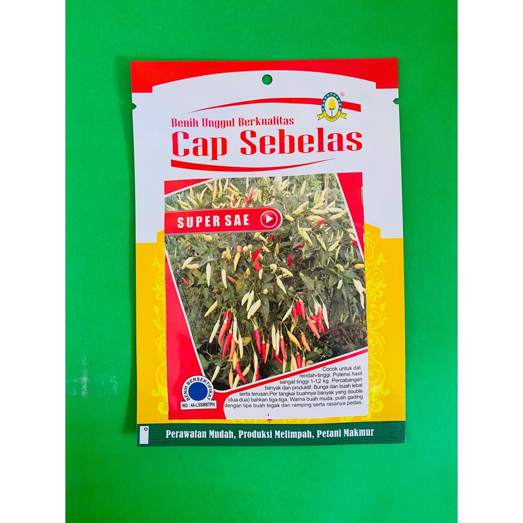 Benih Cabe Cabai SUPER SAE dari Cap Sebelas F