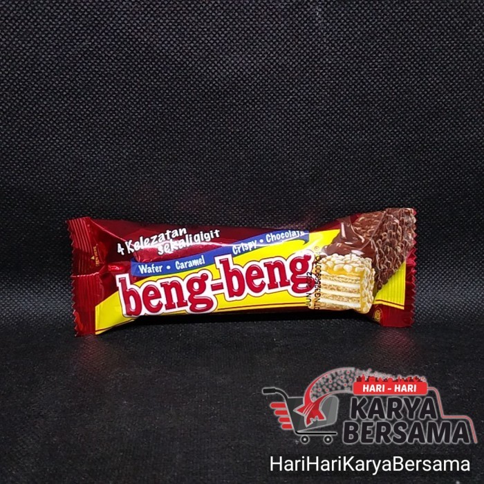 

MAKANAN RINGAN BENG-BENG BENG BENG WAFER CARAMEL CRISPY CHOCOLATE 20GR