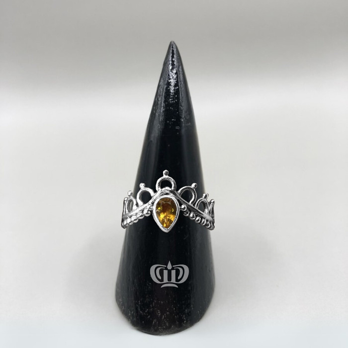 Dewi Souvenir Silver | Cincin Mahkota Batu Permata Perak Bali 925