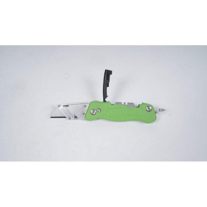 

TEKIRO PISAU CUTTER LIPAT MULTIFUNGSI - FOLDING UTILITY KNIFE - OBI TEKNIK