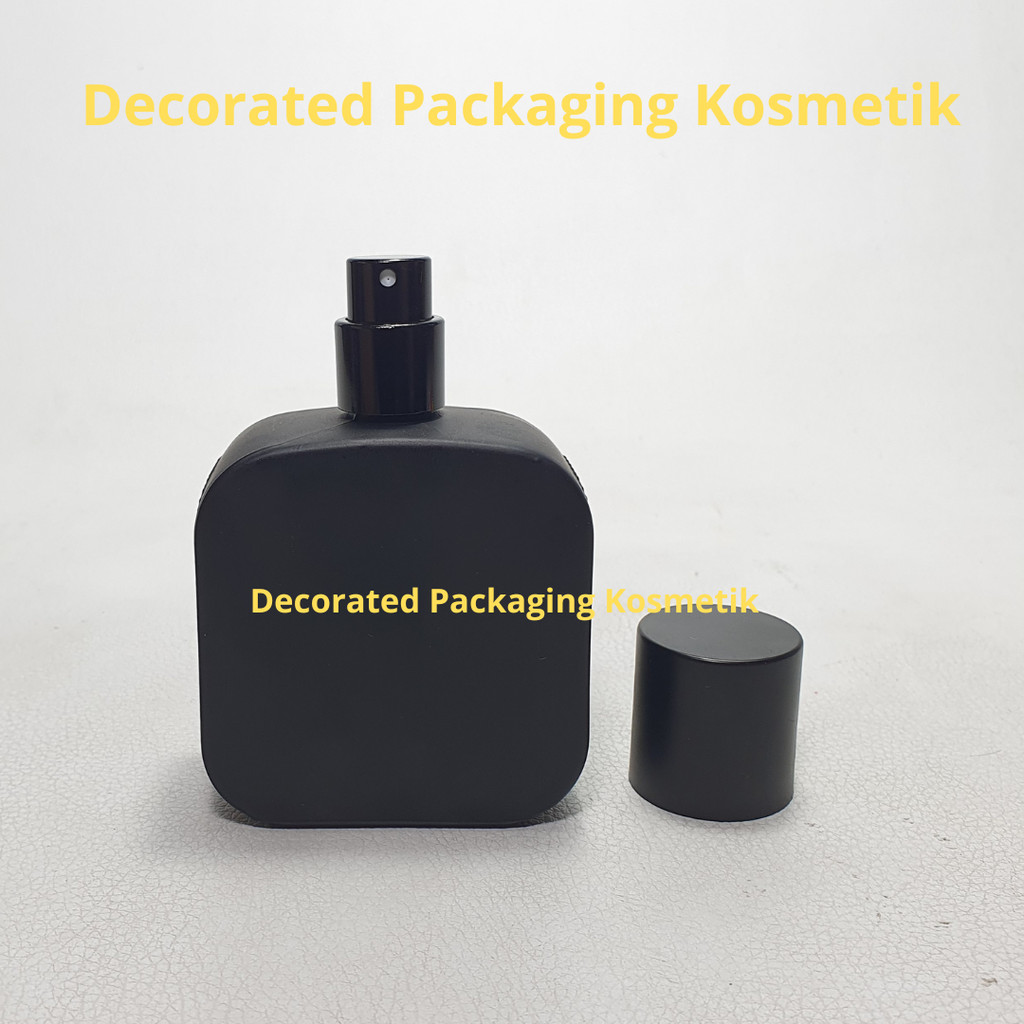 Botol Parfum Lacoste 50 Ml / Botol Parfum 50 Ml Hitam /Botol Parfum Kota k/Botol Parfum Hitam / Boto