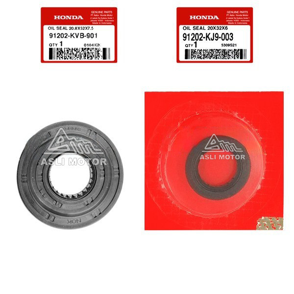 91202-KVB-901 91202-KJ9-003 Seal Kruk As Kiri & As Pulley Beat Scoopy
