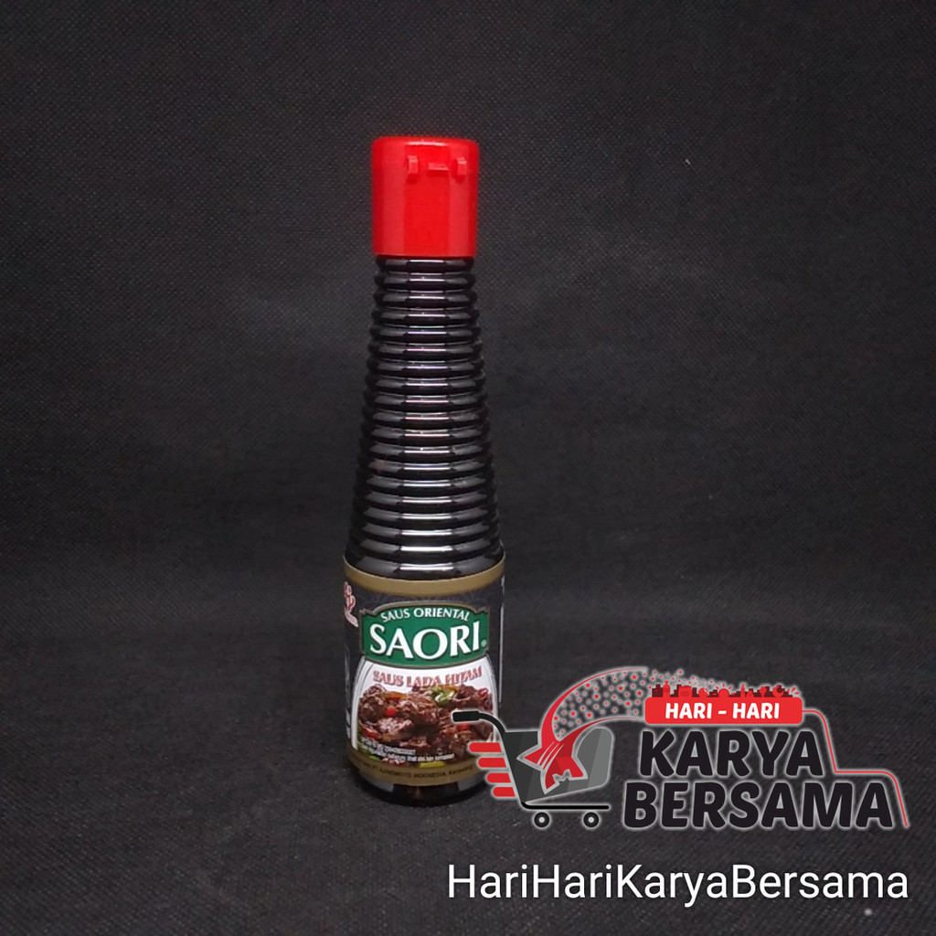 

BUMBU MASAK SAORI SAUS LADA HITAM BOTOL 133ML