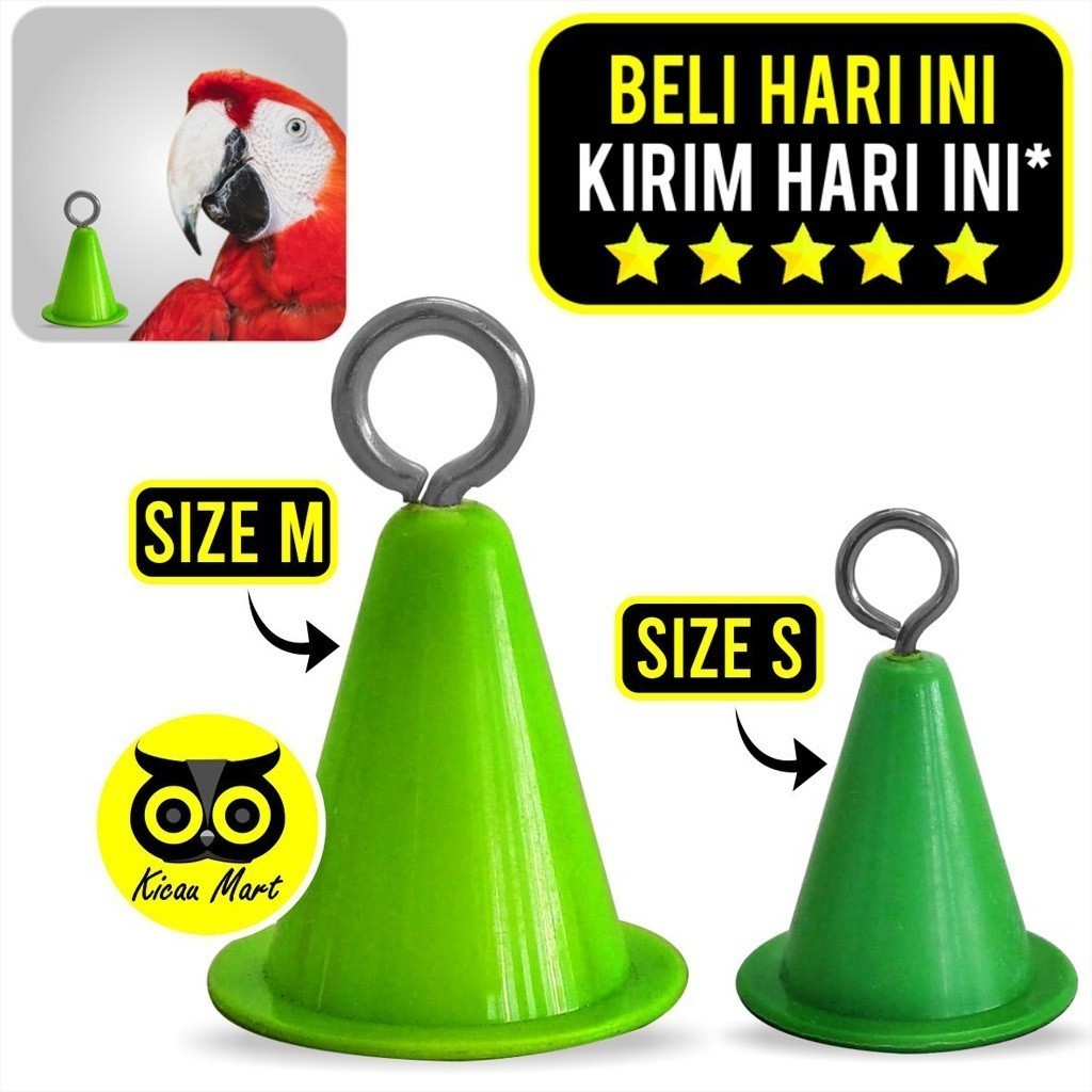 KICAU MART Alat Latih Koprok Parrot Mainan Trik Edukasi Atraksi Burung Cerdas Pintar Mainan Burung P
