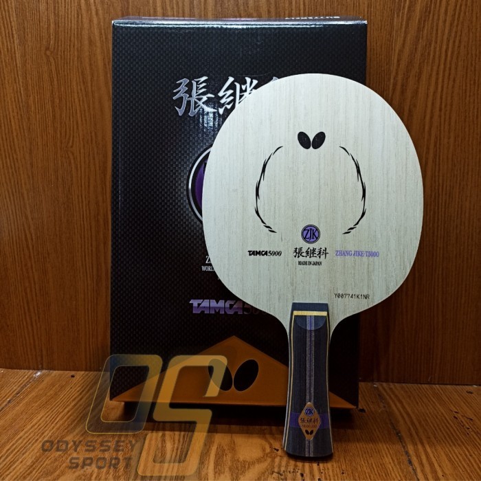 Kayu Pingpong Butterfly ZHANG JIKE T5000 (100% ORIGINAL)