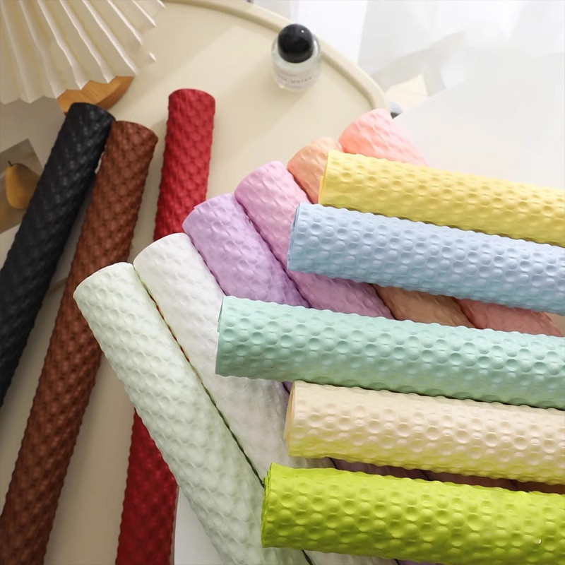 

10pcs Flower packaging paper 3D embossed Fancy waterproof Gift Packing Decor DIY Crafts Paper Bouquet Wrapping kapok paper