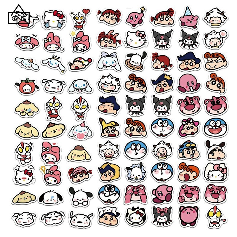 

COD❤️Stiker Kartun Sanrio Stiker Scrapbook DIY Lucu Stiker Dekoratif Telepon