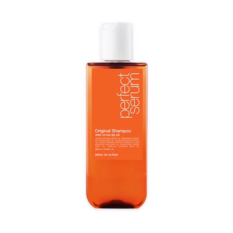 Mise en scene perfect serum shampoo travel size