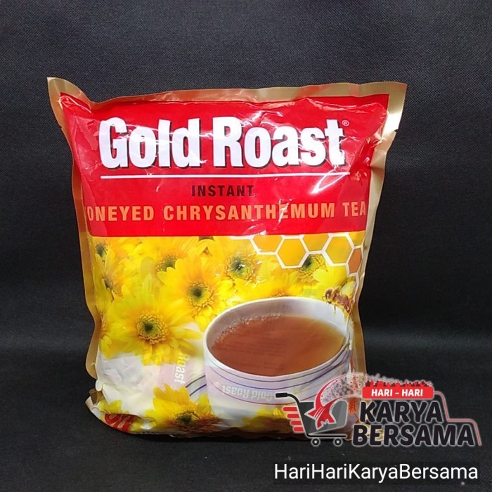 

MINUMAN BUBUK TEH BUNGAN INSTAN GOLDROAST GOLD ROAST HONEYED CHRYSANTHEMUM TEA 30'S X 18GR
