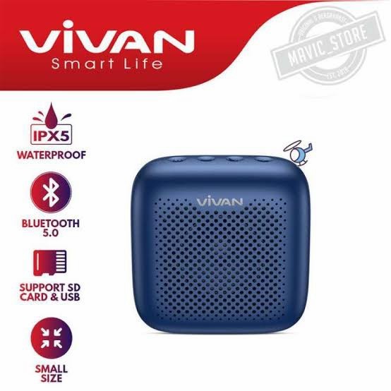 SPEAKER VIVAN VS1 PORTABLE BLUETOOTH WATERPROOF VS 1