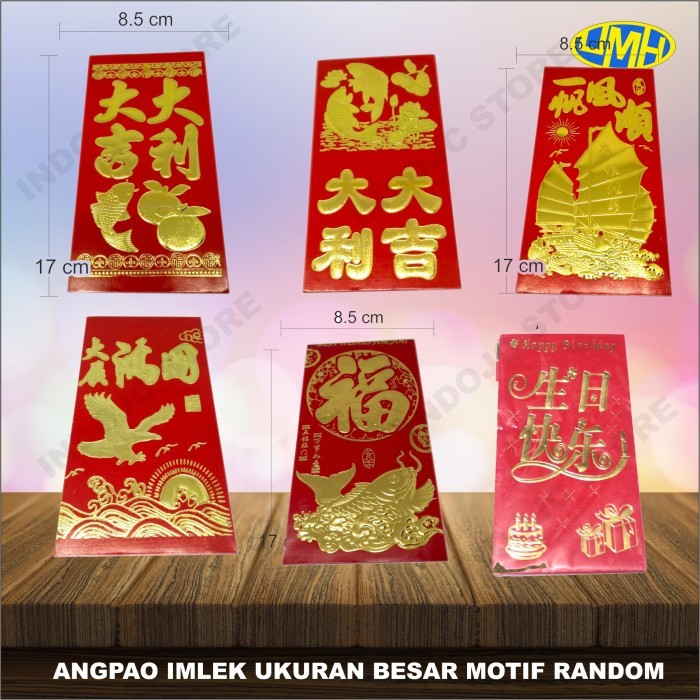 

ANGPAU ANGPAO AMPAU AMPAO IMLEK UKURAN BESAR